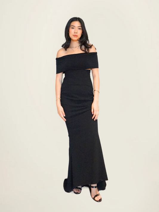 Boom Sason Off Shoulder Dress