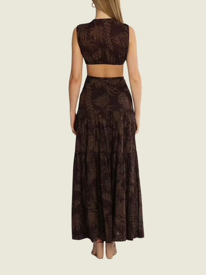 Bec + Bridge Desert Palm Maxi Dress