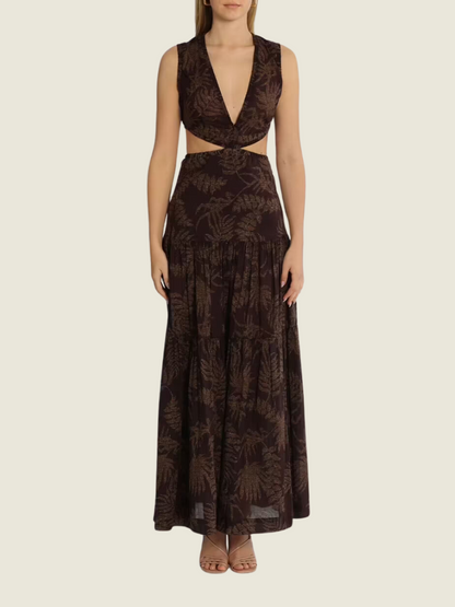 Bec + Bridge Desert Palm Maxi Dress