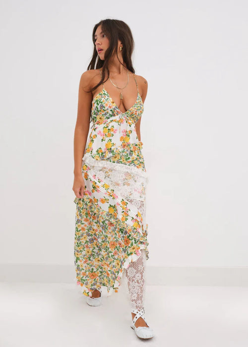 For Love and Lemons Rosalyn Maxi Dress hover image