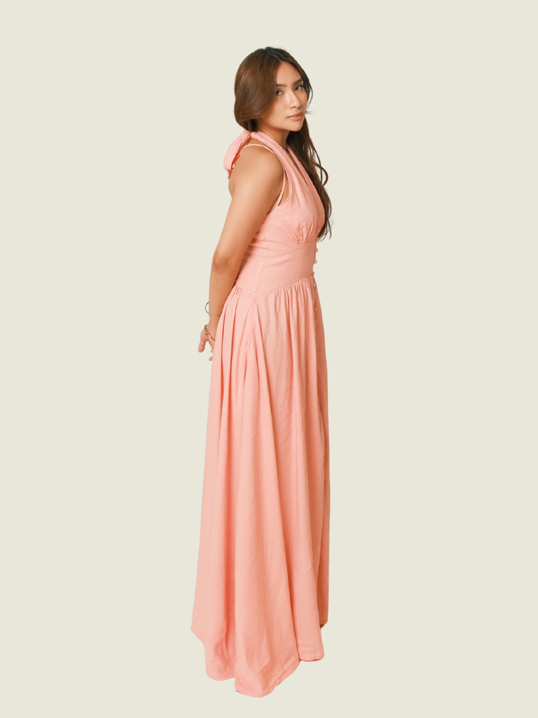 CULT GAIA Pink Maxi Dress