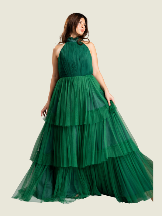 Love C Amelia Emerald Gown
