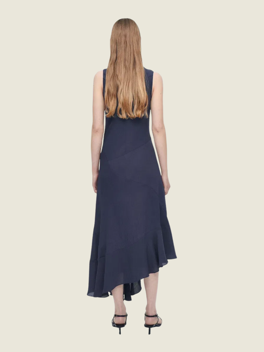 COS Floaty Asymmetrical Midi Dress