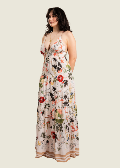 Alice and Olivia Karolina Paneled Maxi Dress hover image