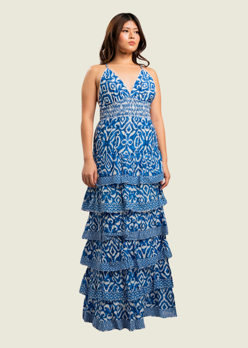 Alice and Olivia Tiered Maxi Dress hover image