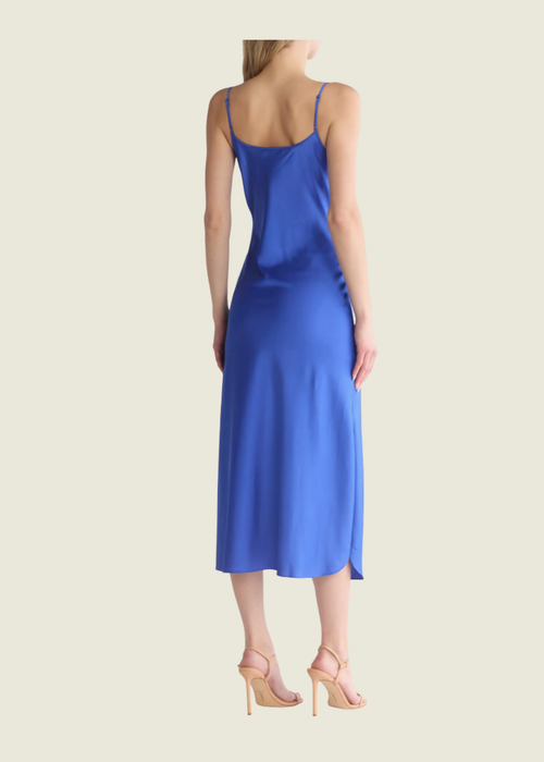 All Saints Blue Midi Dress hover image