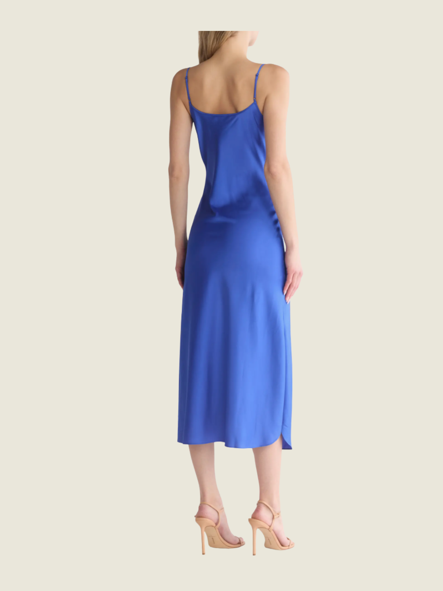 All Saints Blue Midi Dress