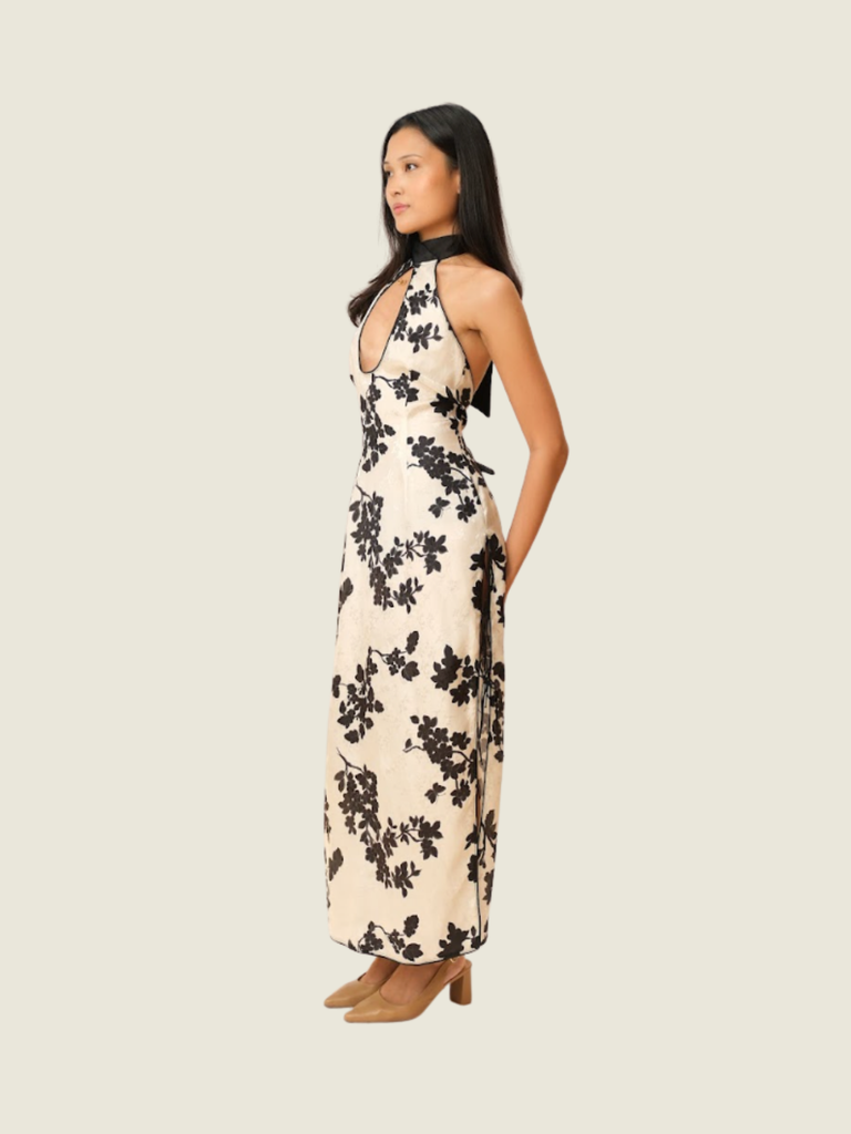 Amlul Ivory Print Gao