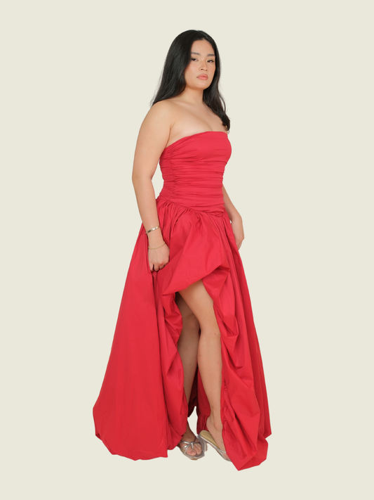 BABYBOO Maxi Dress - Red