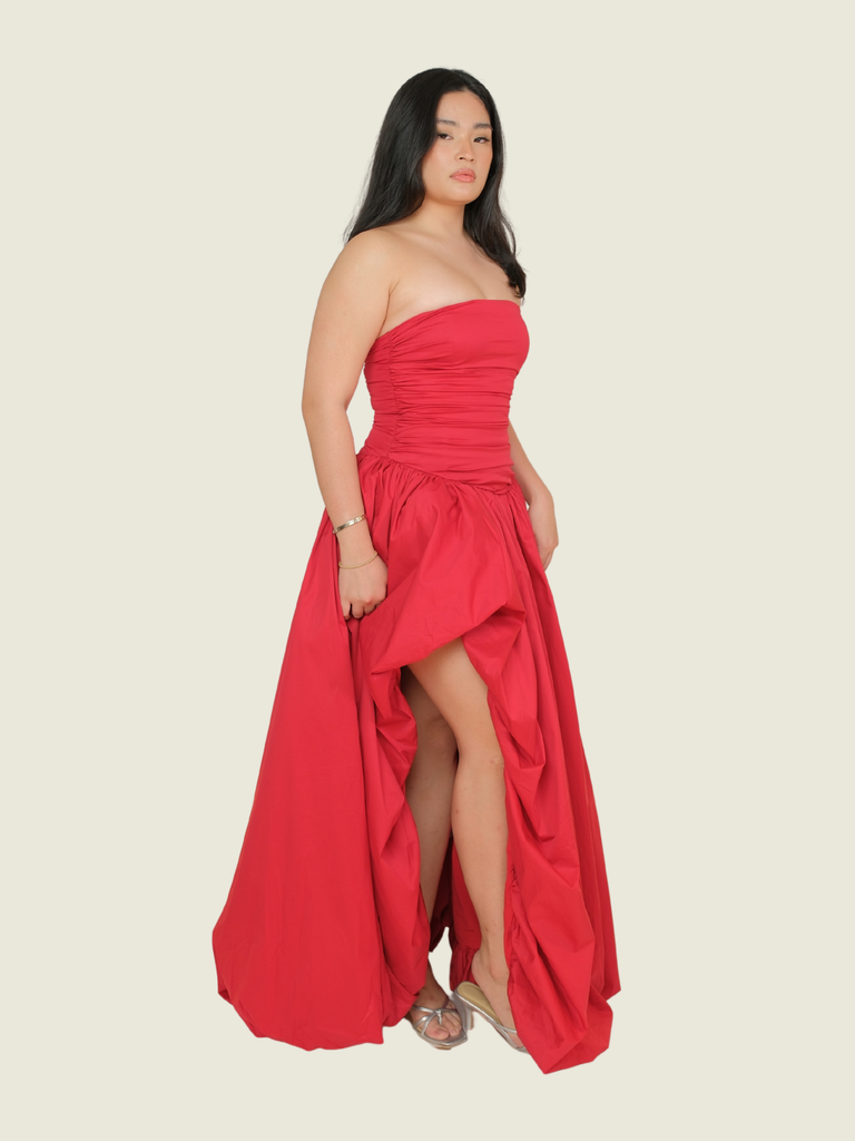 BABYBOO Maxi Dress - Red