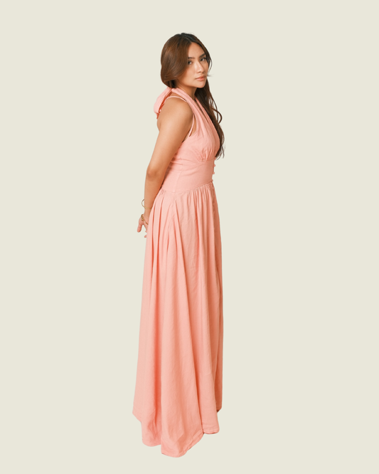CULT GAIA Pink Maxi Dress