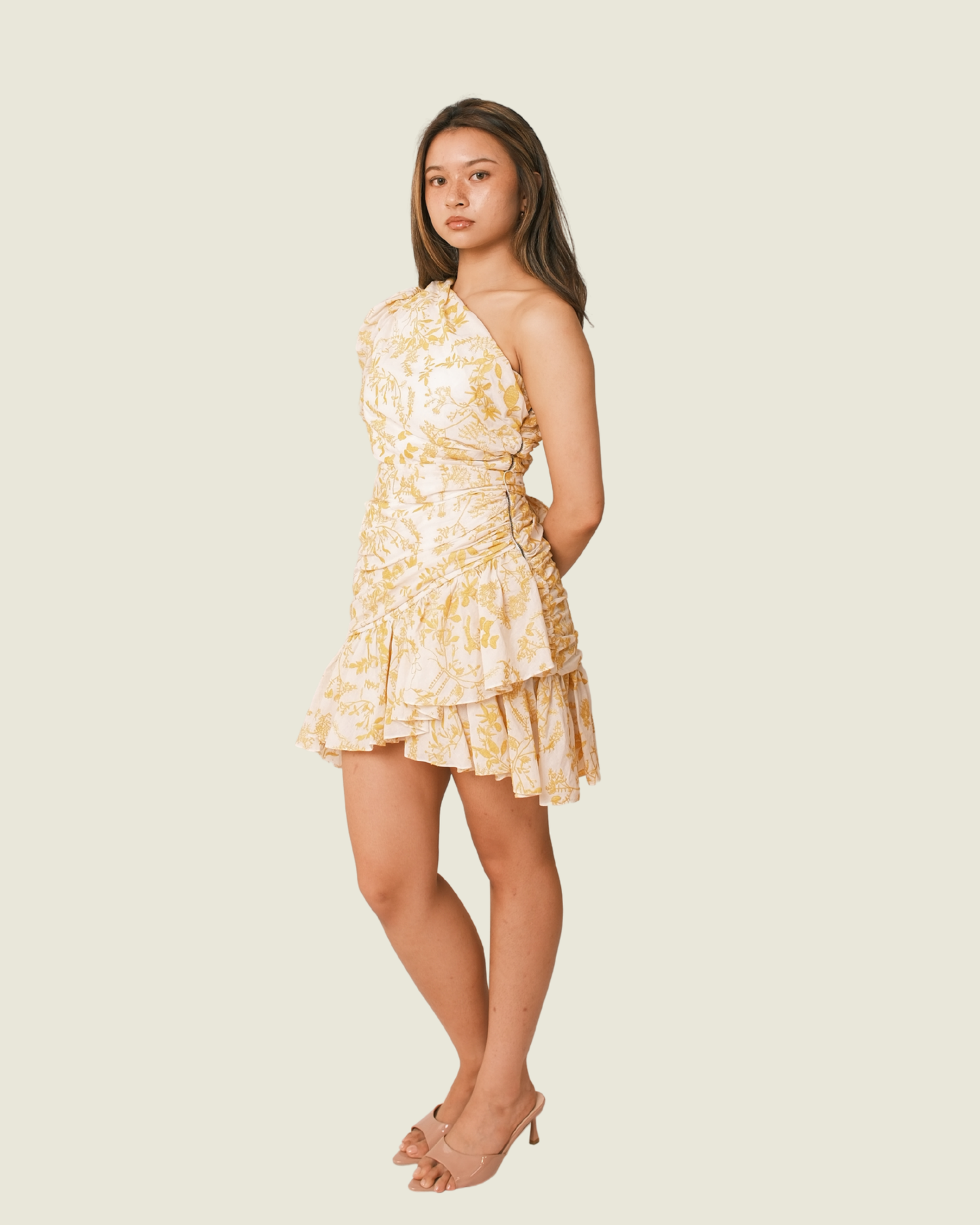 Charina Sarte Gypsy Naomi Off Shoulder Mini Dress