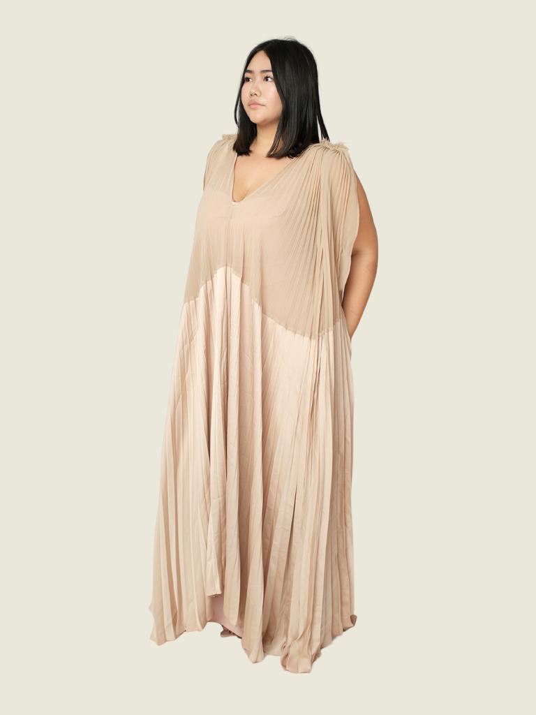 Chika Kasida Pleated Dress