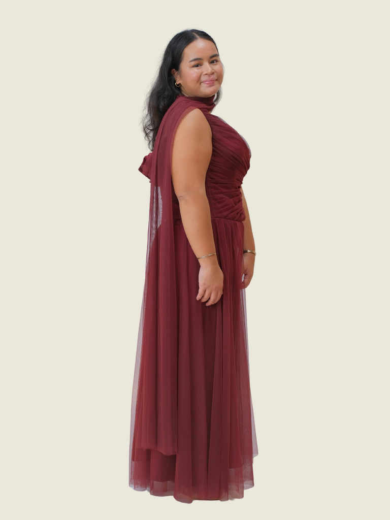 Custom Velhagenthela Bel Red Gown (M-L)