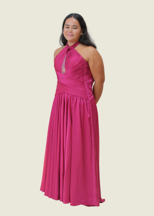 Custom Weareasy Magenta Gown (M-L) hover image