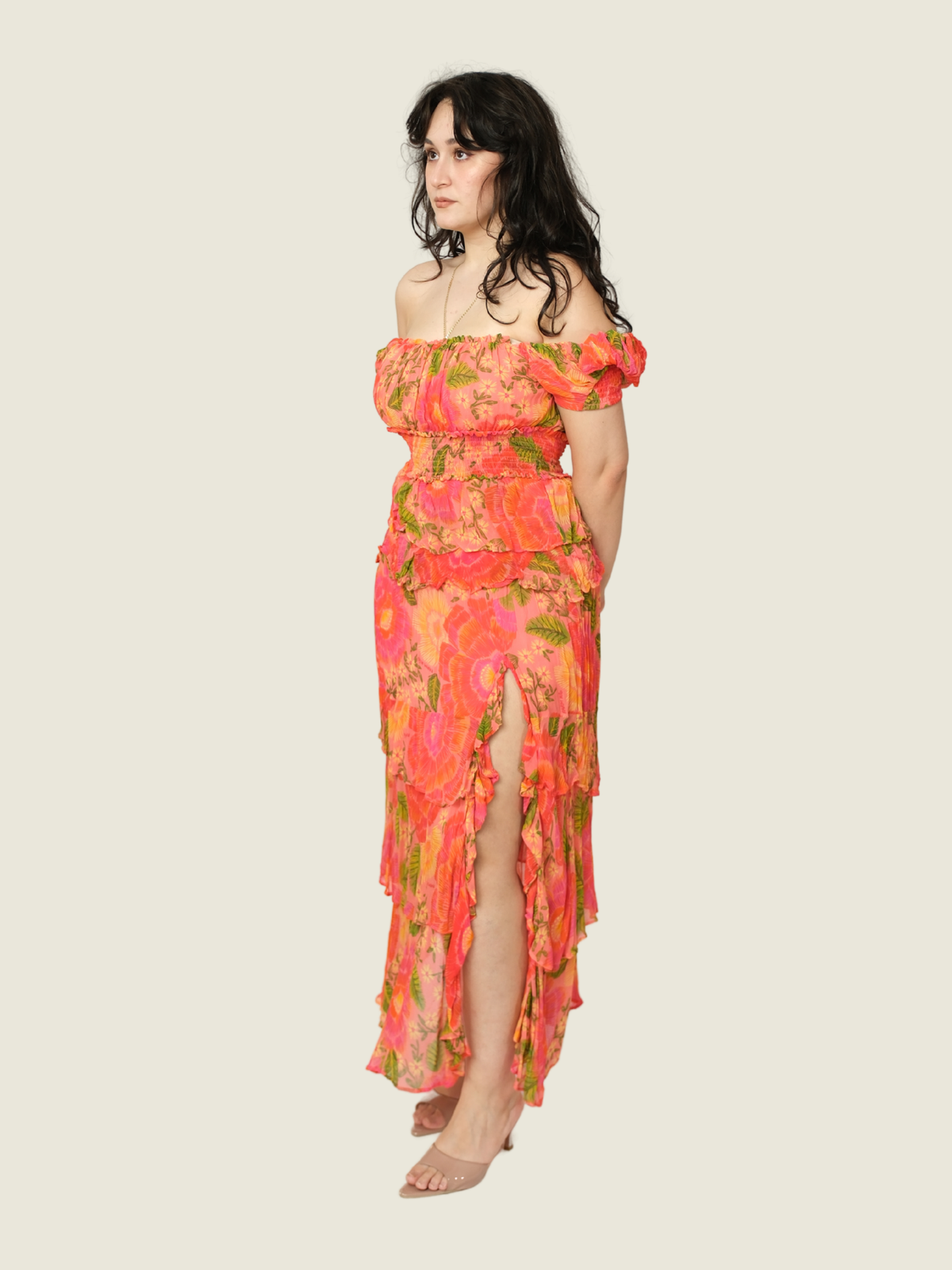 Farm Rio Floral Maxi Dress