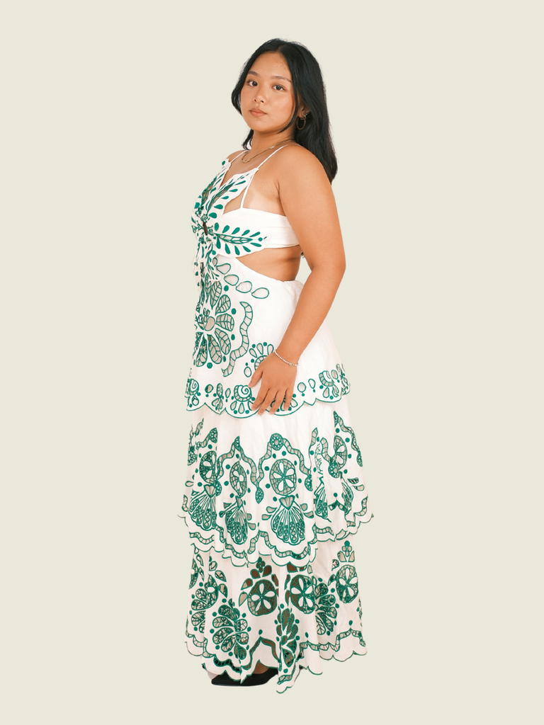 Farm Rio Richelieu Euroflax Premium Dress