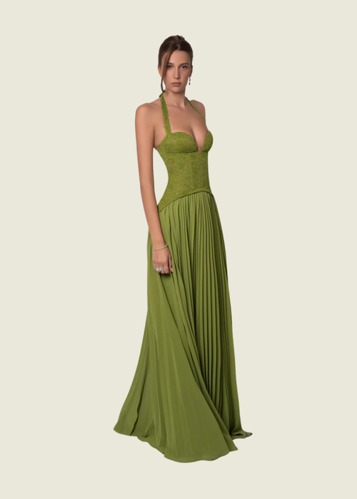 Fenity Gaia Green Maxi Dress hover image