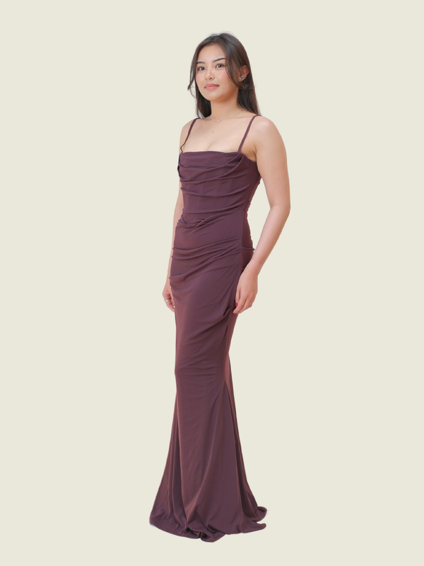 House of CB Milena in Dark Cherry