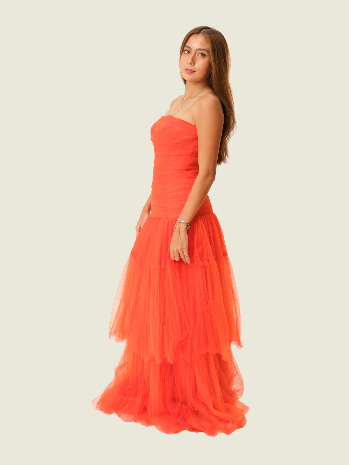 Isle Orange Dress