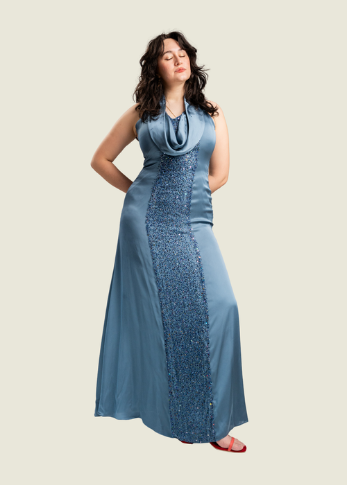 Joji Aguilar Custom Off Shoulder Gown hover image