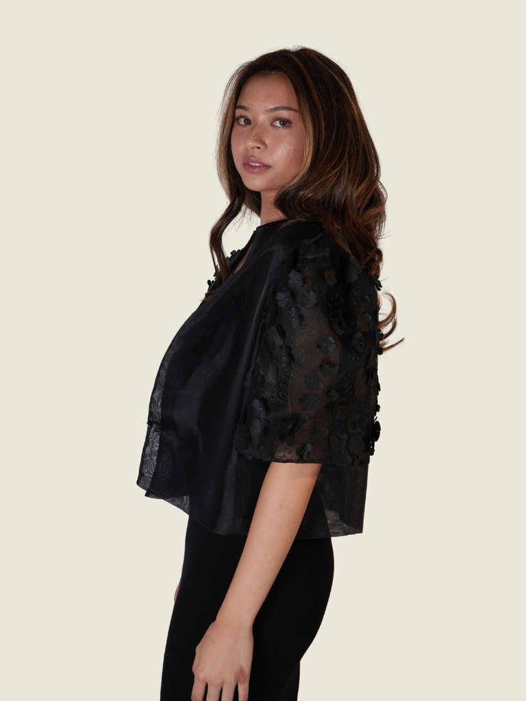Kultura Filipiniana Bolero Black