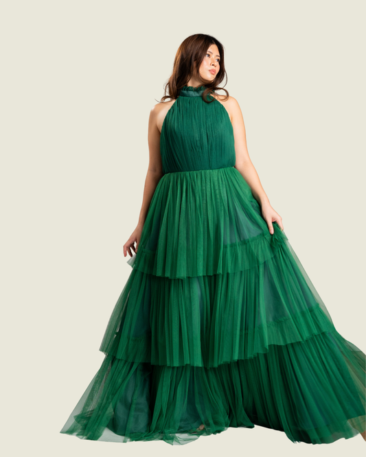 Love C Amelia Emerald Gown