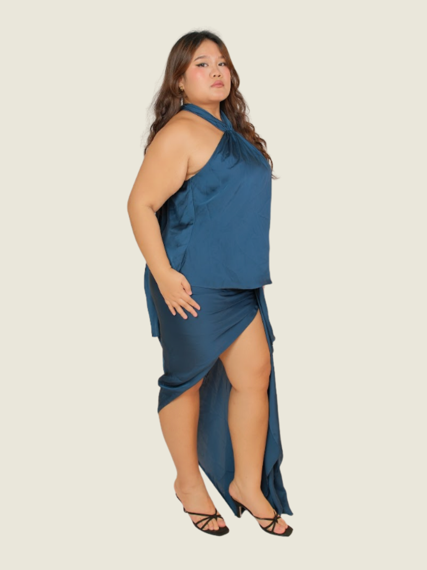 Martin Bautista Two Piece Halter Top