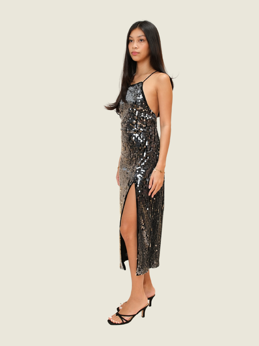 NBD Sequin Midi Dress