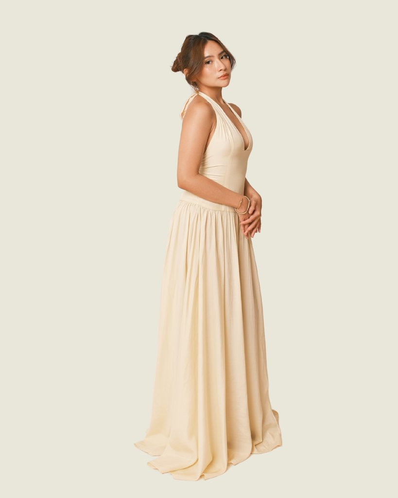 SHANI SHEMAR Yellow Maxi Dress