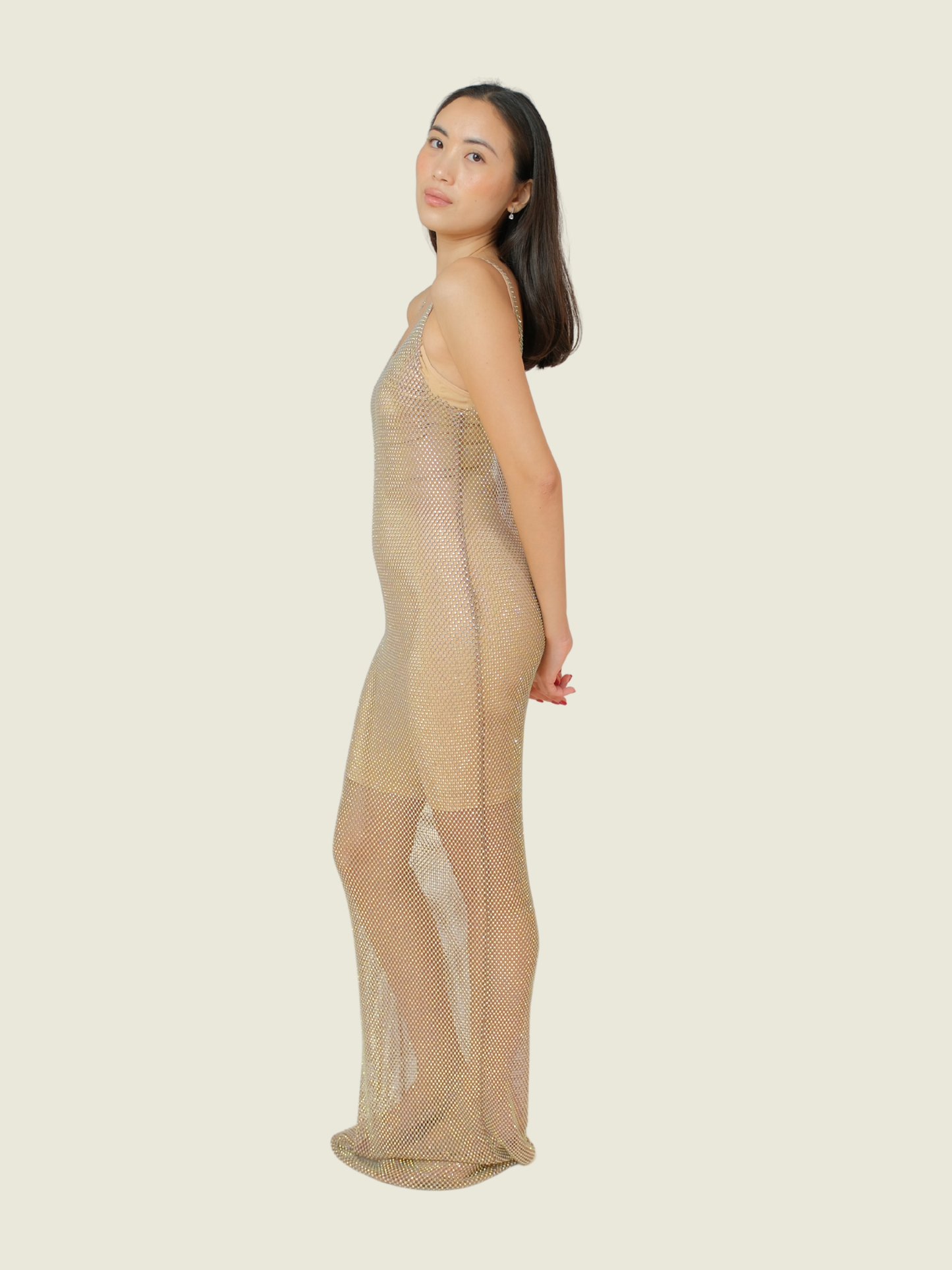 Santa Sydney Crystal-Embellishment Maxi Dress