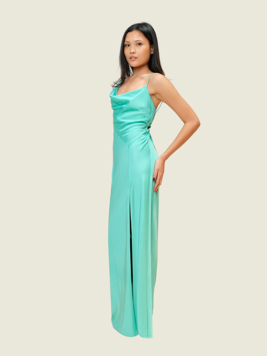 Significant Other Silk Maxi Dress