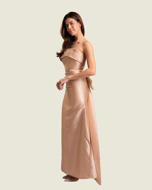 Teena Sabrina Pink Gown