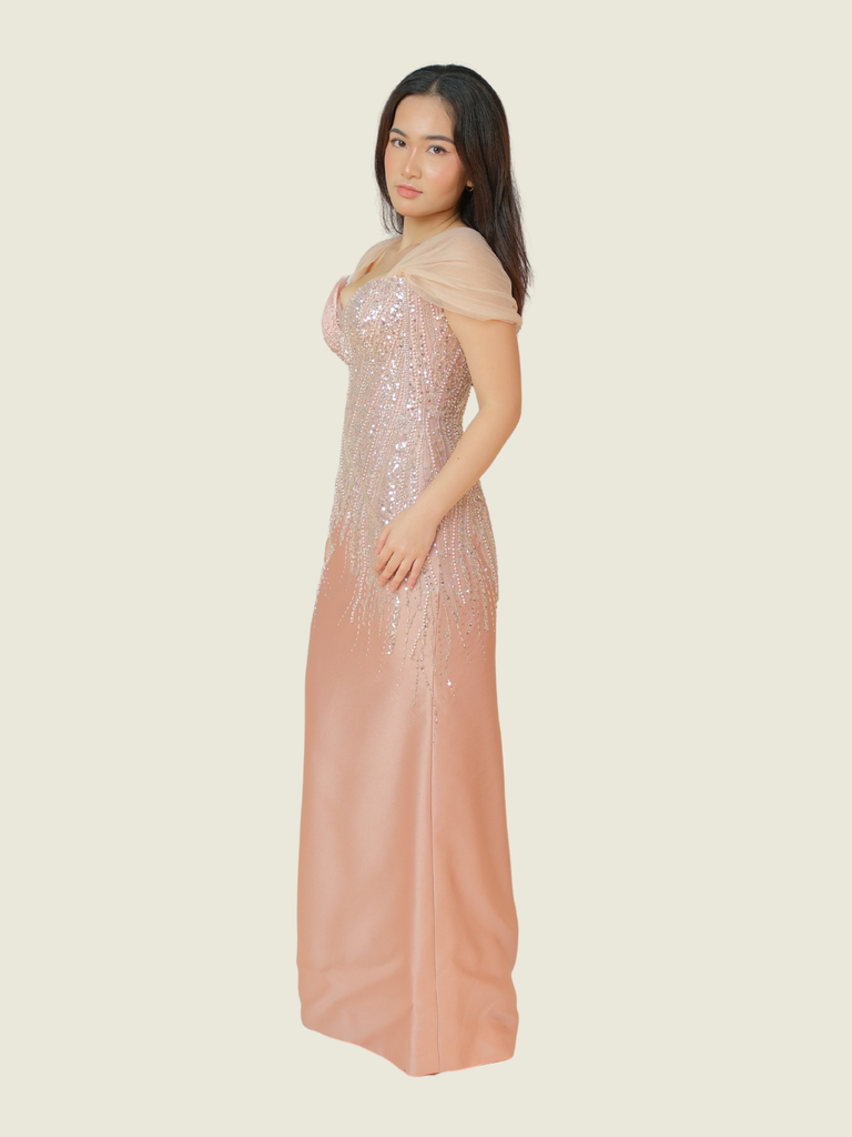 Vee Tan Pink Custom Gown