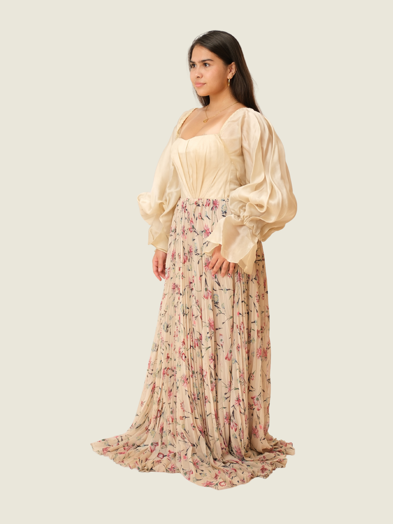 Custom Jun Escario Garden Party Dress
