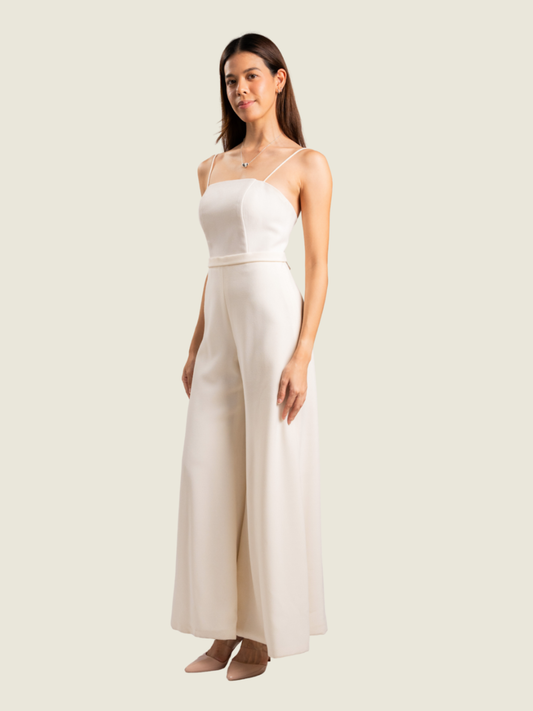 Patty Ang Custom White Jumpsuit