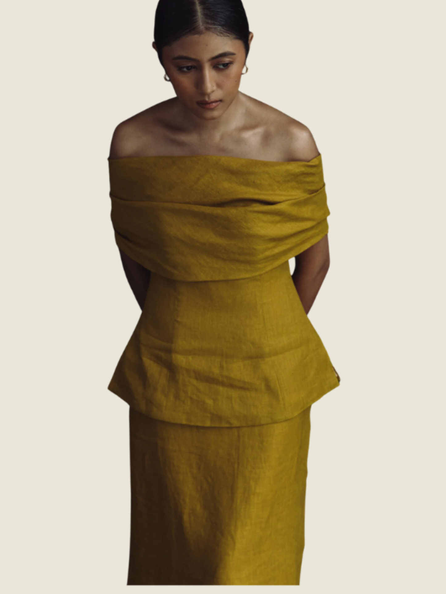 Vania Romoff Chartreuse Allegra Top