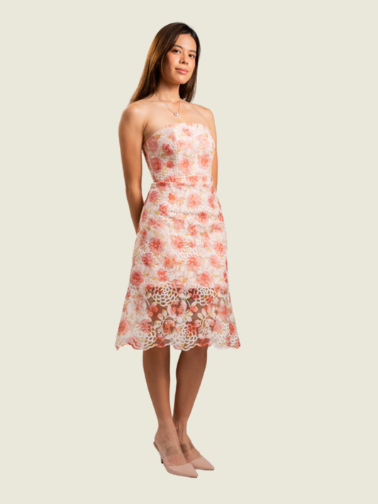 Debbie Co Floral Tube Skirt Set