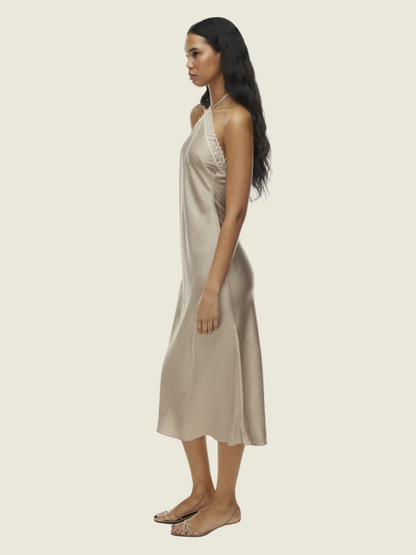 Aritzia Lyon Satin Dress