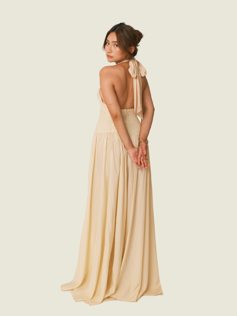 SHANI SHEMAR Yellow Maxi Dress