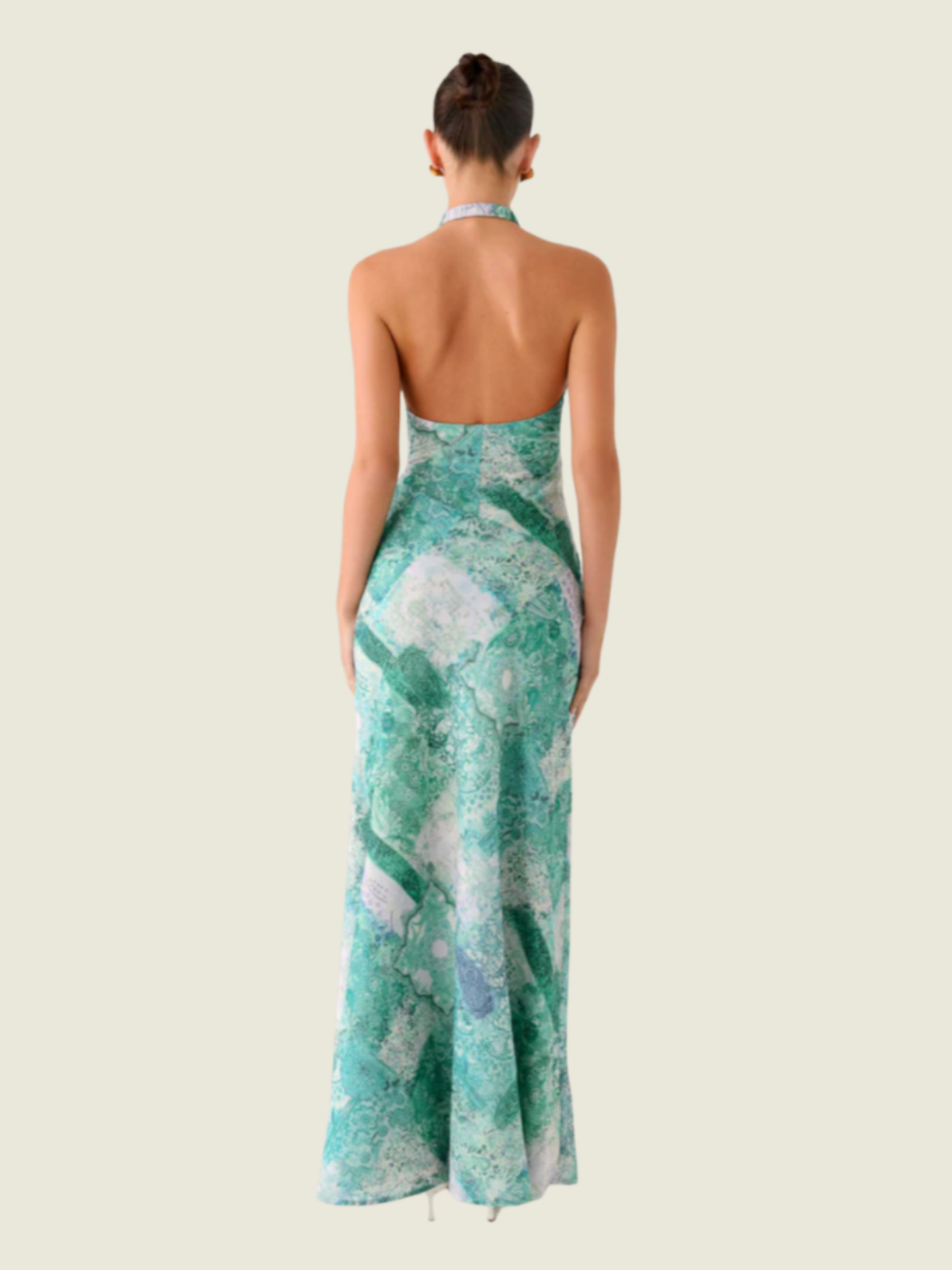 Peppermayo So Chic Halter maxi Dress