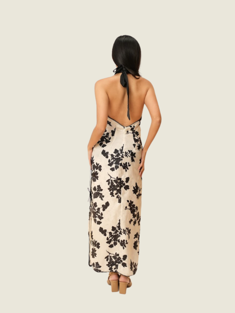 Amlul Ivory Print Gao