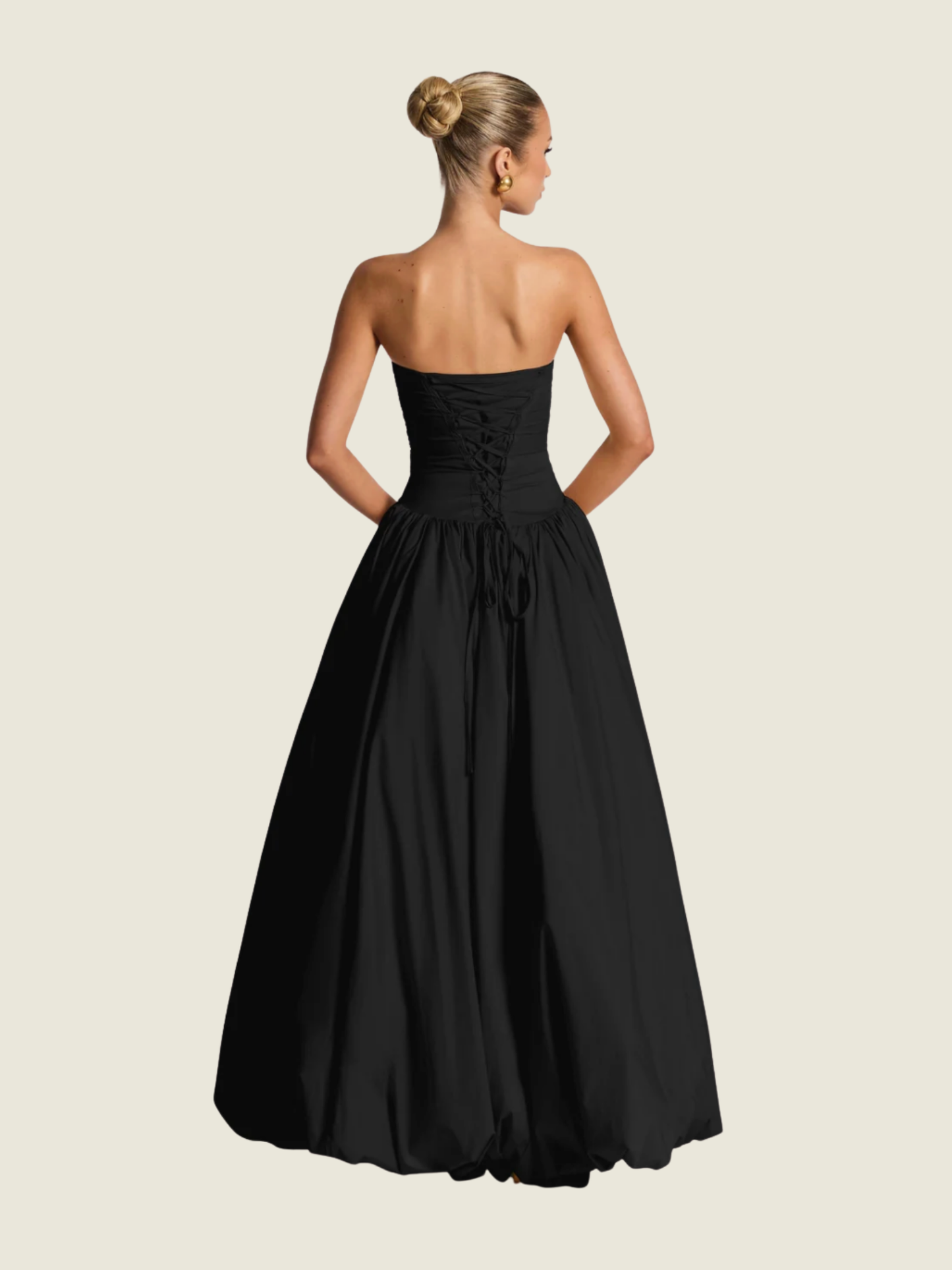 BABYBOO Jillian Maxi Dress - Black