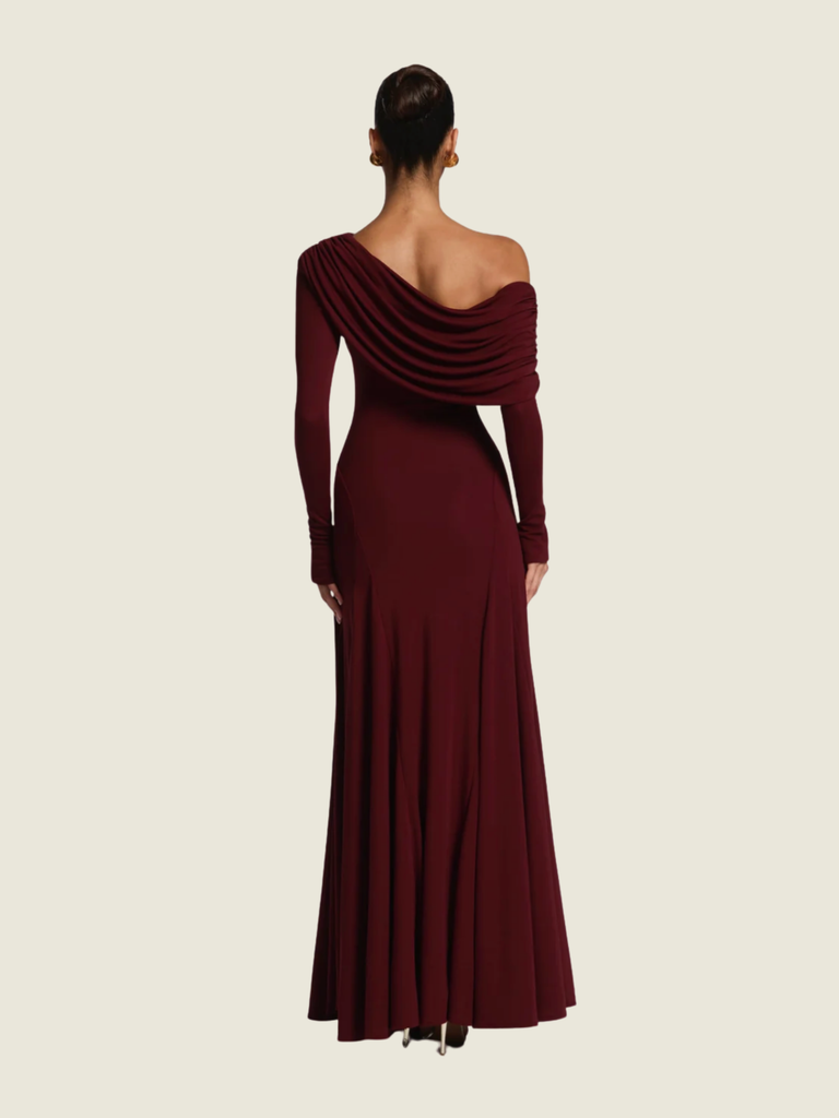BABYBOO Rafaela Maxi Dress - Cherry