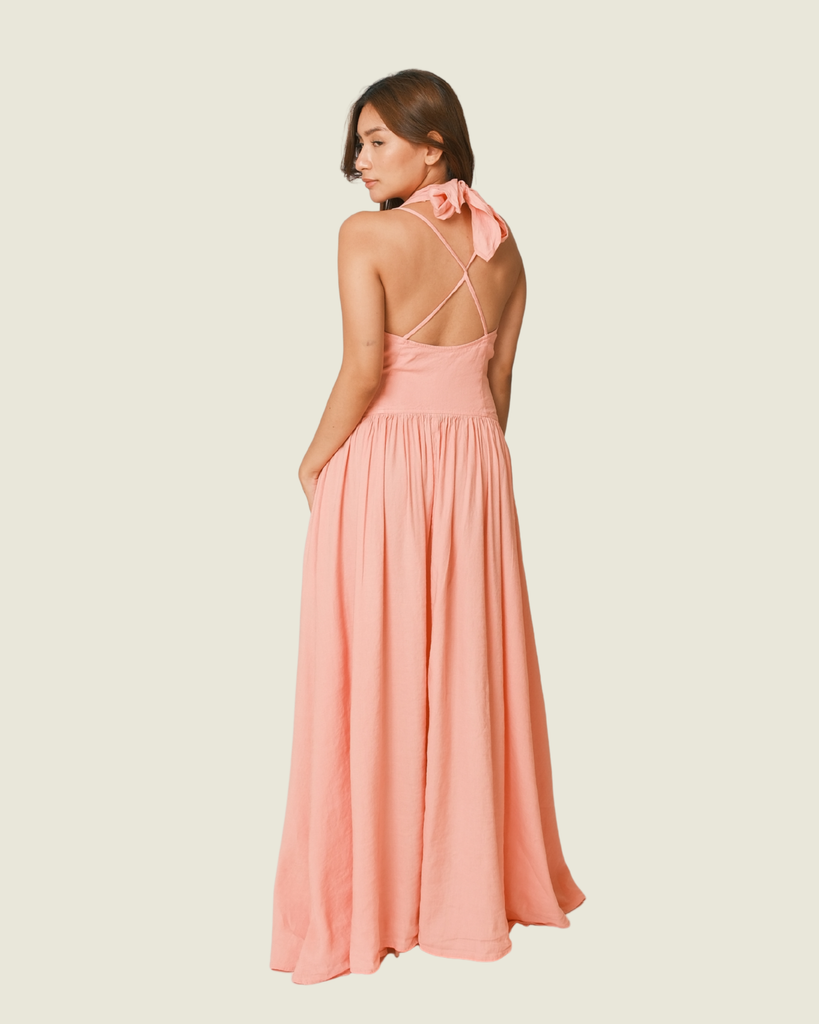 CULT GAIA Pink Maxi Dress