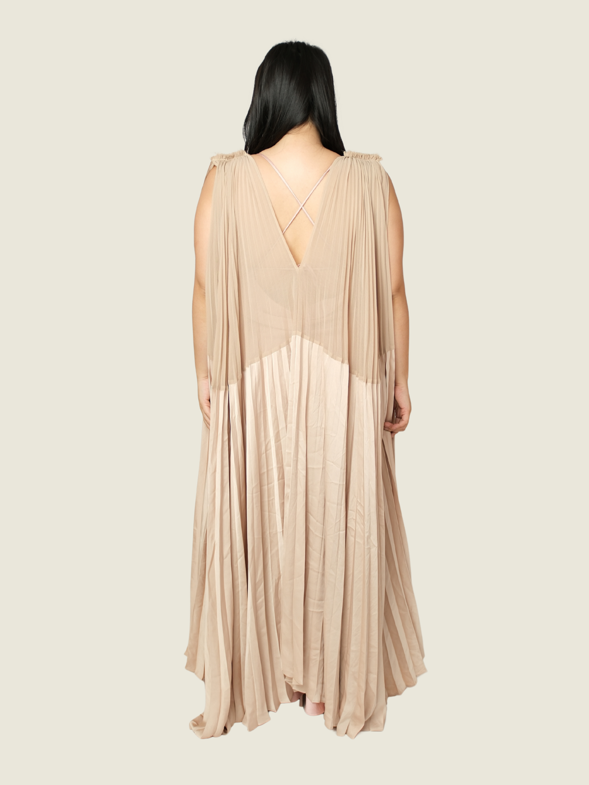 Chika Kasida Pleated Dress
