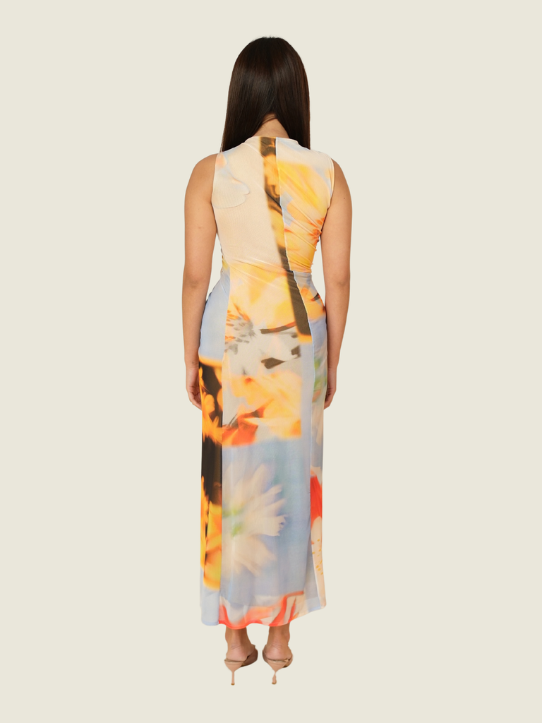 Desigual Draped Maxi Dress
