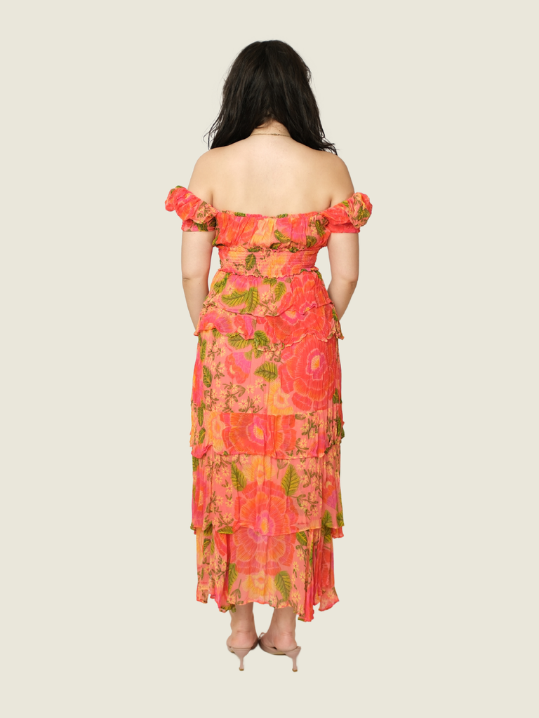 Farm Rio Floral Maxi Dress