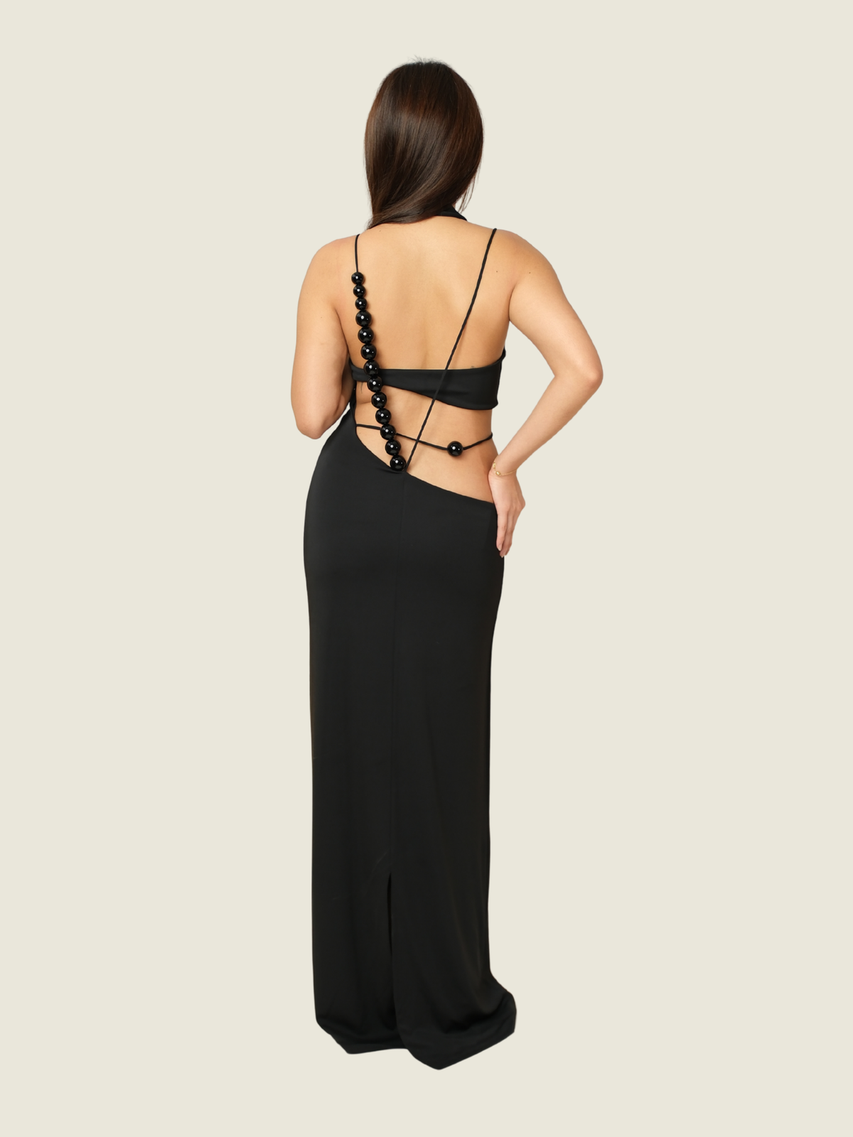 H&M Livia Beaded Cutout Dress