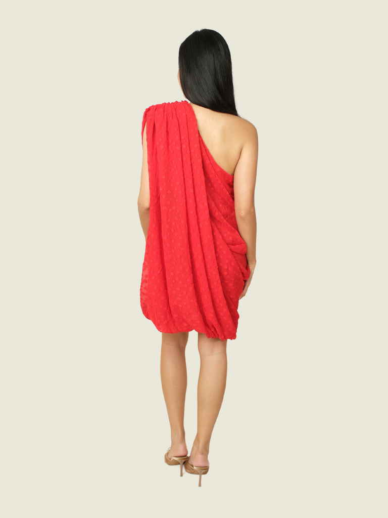 H&M X Stella Draped One Shoulder Dress